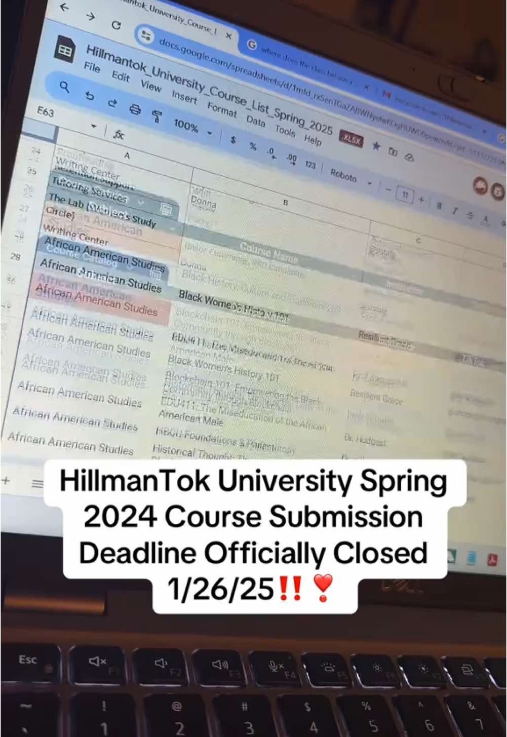 I’m not on an official board/committee/admin member for HTU just a gal that made a list of resources 🥹 plz check out my website (in bio) for their official HTU site for help and other great info!  Huge thanks to @therealshardae @Mahogany Rose @Tera Byte for helping me complete the list!🥹🫶🏽 Thanks to @Dr. Barlow’s Intro to Af-Am for starting such a revolutionary moment 💗💗💗