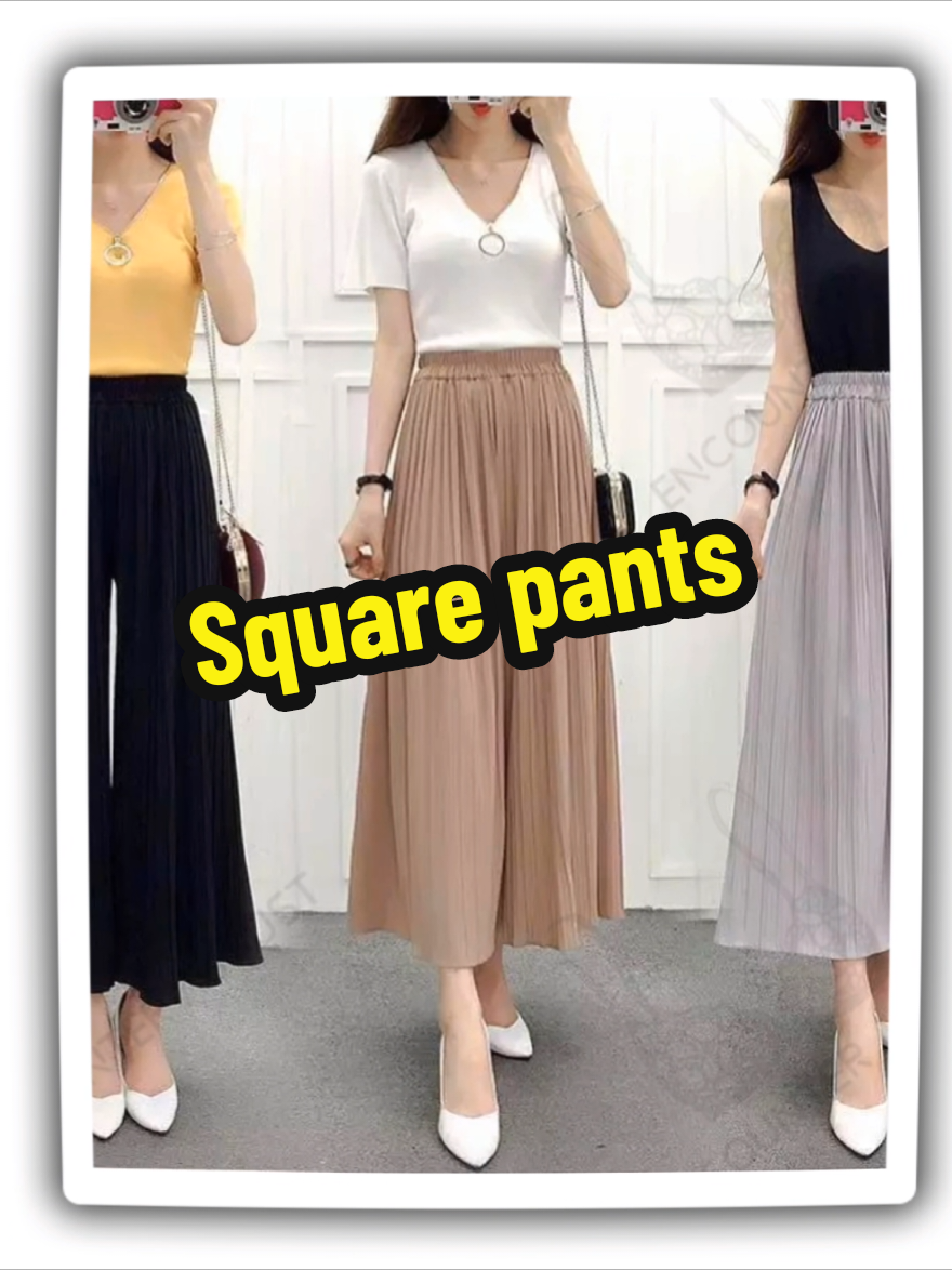 square pants for woman #bestsale #squarepants #CapCut #buynow #tiktokph #affordable #elegant 