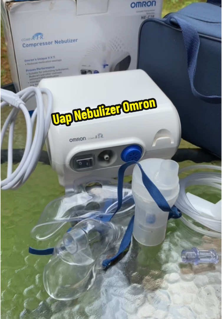 Alat Uap Nebulizee Omron ‼️ #nebulizer #alatuap #uap #omron #obatbatukpilek #batukpilek #batuk #flu #batukberdahak #anakbatuk #fyp #viral #nebulizeromron 