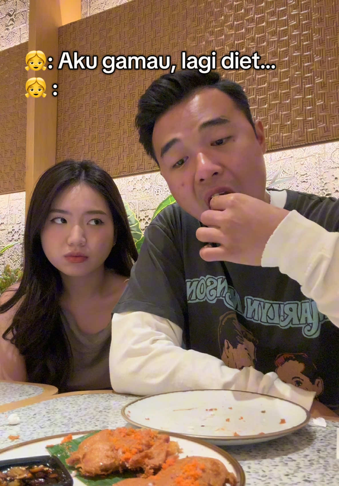 pelajaran yang bisa diambil, jangan lupa kasi makan pacar kalian 🥹#wipaodin 