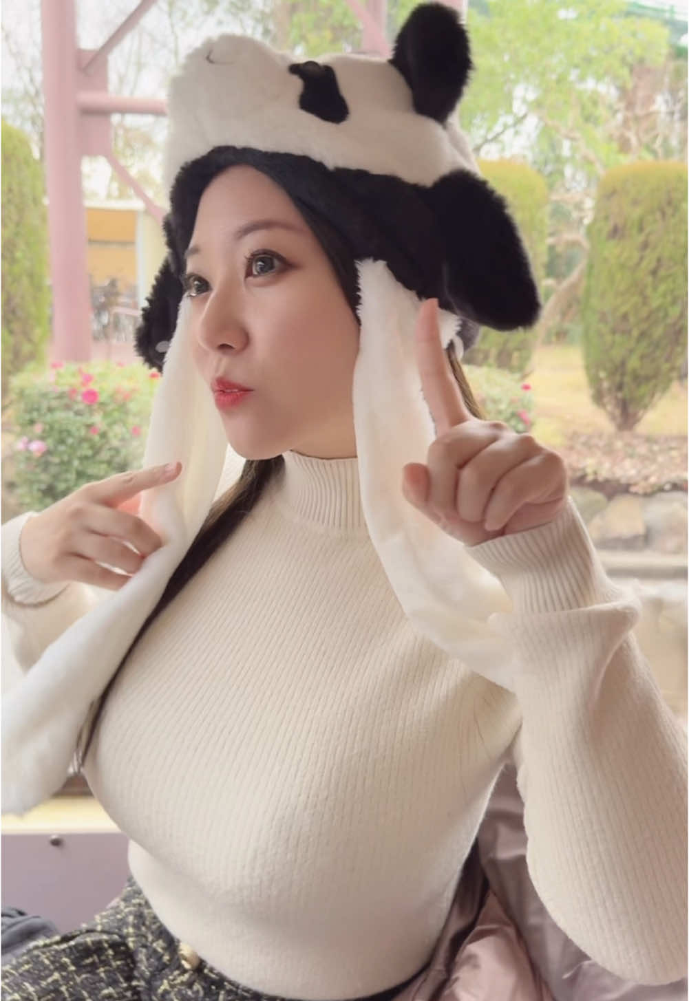 アドベンチャーワールドでまぁみのごあいさつ〜！ #まぁみのご挨拶ー 