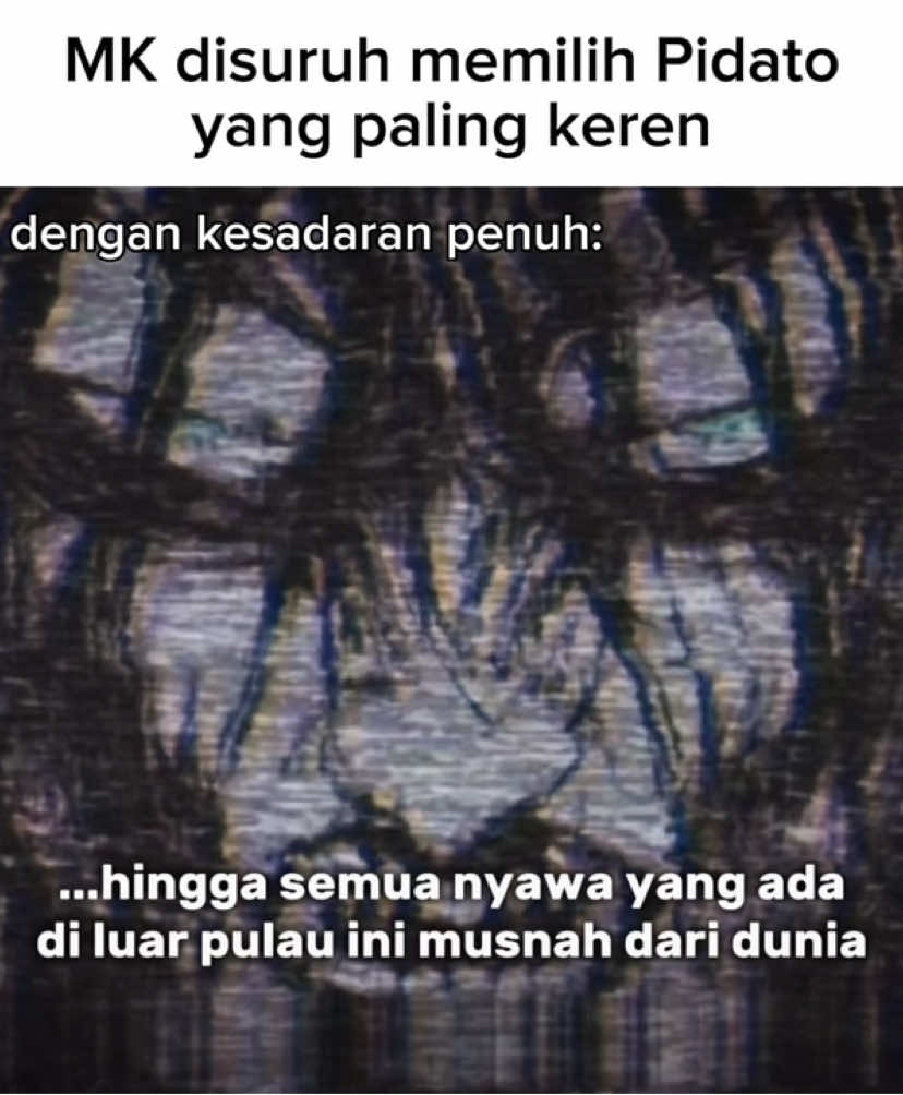 pidato terkeren sepanjang masa #skyfall #foundingtitan #erenjaeger #pidato #aot #subetenoymir #meme 