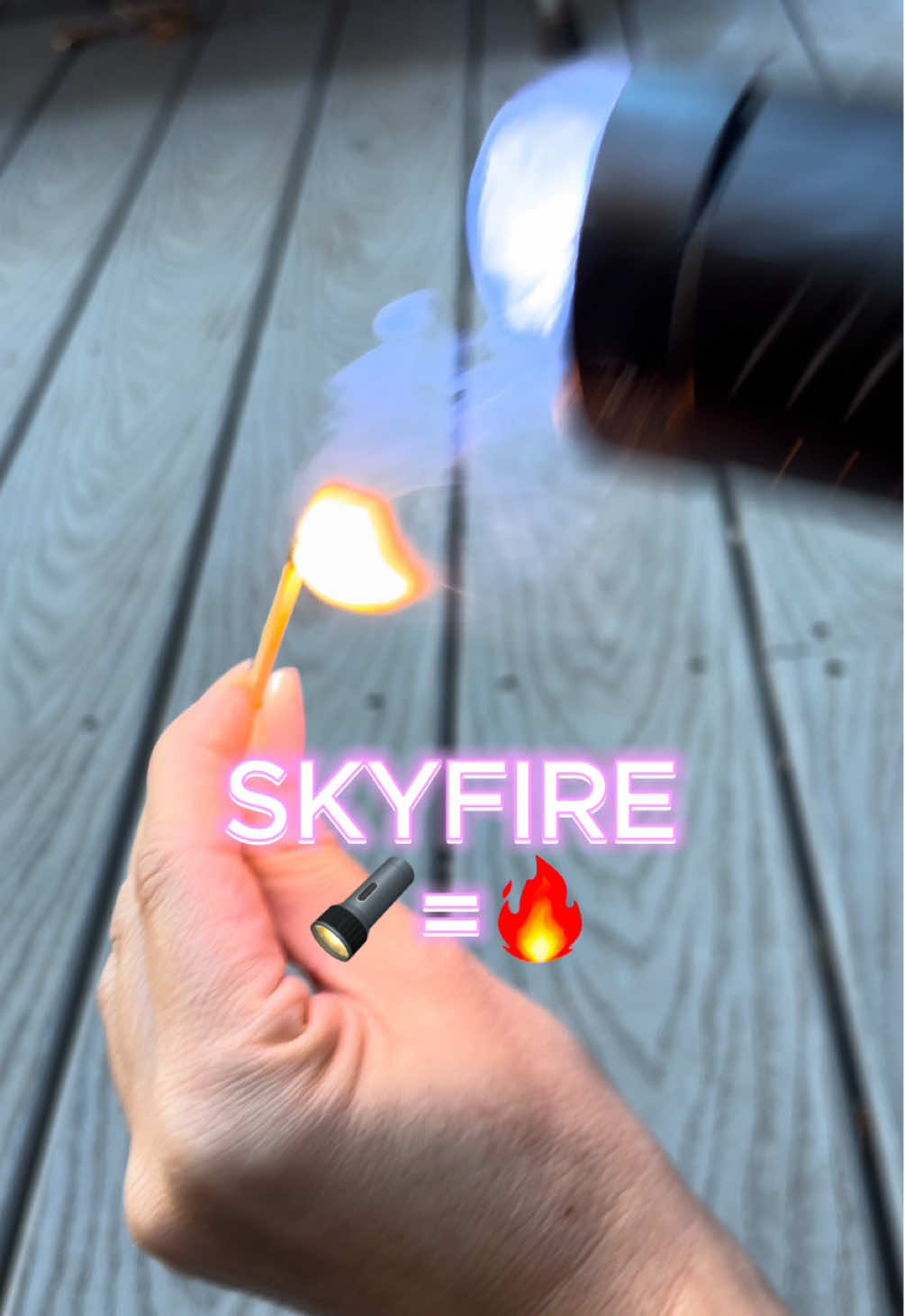 This is a great gift idea for those that love camping and outdoor adventures.  #Flashlight #campingtools #musthaves #Skyfire #giftideas  #TikTokShopJumpstartSale #TikTokShopJumpstart #TikTokShopLoveAtFirstFind