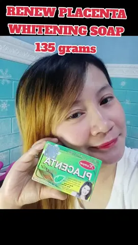 RENEW PLACENTA WHITENING SOAP 135GRAMS KAYA CLICK THE YELLOW BASKET TO ORDER#renewplacenta #renewplacentaclassic #renewplacentaclassic #renewplacentawhite #placentasoap #soap #SOAP #whiteningsoap #viraltiktok #viralvideo #virall #viral #trendingtiktok #trendingsong #trendingnow #trending #trendingvideo 