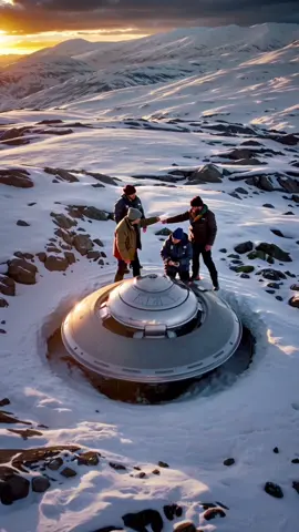 UFO unearthed at Ben Nevis summit! What secrets are hidden in the snow? Tap in to uncover the truth with us! #UFOs #ForYou #TikTokViral #Mystery #discover 