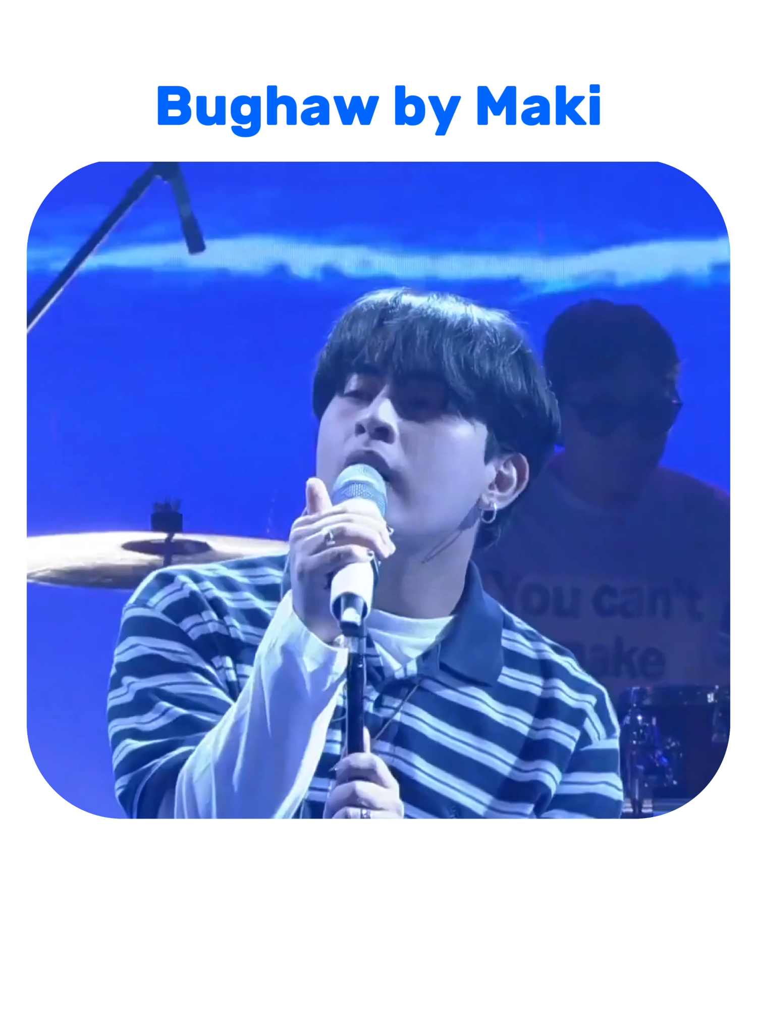 bughaw ang dagat at langit, nakakalula sa lalim ang yong puso 💙 @clfrnia_maki @tarsierrecords  #ABSCBN #ABSCBNMusic #Kapamilya #StarMusicPH #OPM  #fyp #foryou #TrendingPH #TikTokMusikat #Maki #MakiConcert #TarsierRecords