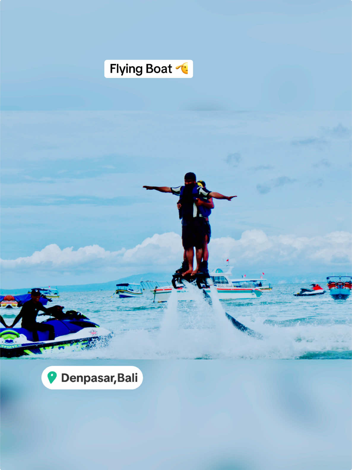 Flying Boat 🩶 bali indonesia 🇮🇩 #bali #indonesia #foryou #foryou 