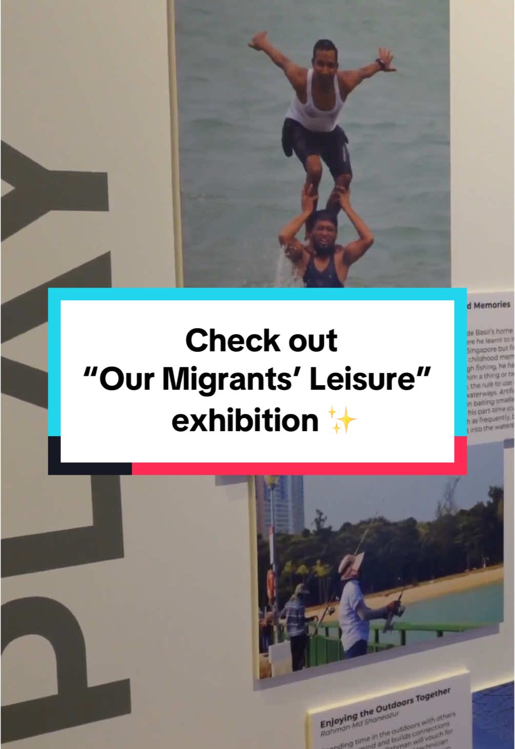 ✨ Celebrate our migrant community’s passions! ✨ Dive into their inspiring hobbies—from fishing to photography—at the National Gallery Singapore! 📸 📅 17 Jan – 6 Feb 2025 🕙 Mon–Thu: 10am–7pm | Fri–Sun: 10am–11pm 📍 National Gallery Singapore, City Hall Wing, Level B1 😎 Free admission Don’t miss this heartwarming exhibition! 🙌 #LightToNightSG #fypsg 