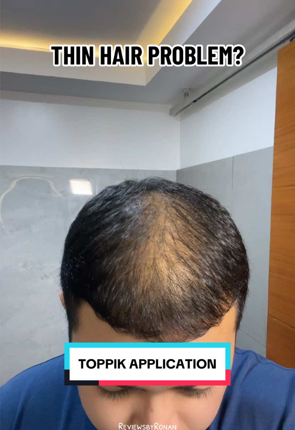 Thin hair problem? Let me show you my short solution to this problem! Toppik Hair Building Fiber that builds my confidence application.  #toppik #toppikhair #toppikhairfibers #hair #haircare #hairstyle #application #reviews #hair #hairstyle #hairtok #review #fyp #viral #trending  #reviewsbyronan #trendy
