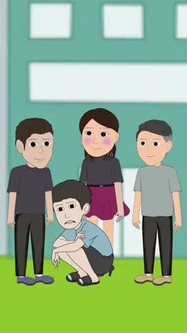Bully itu nggak baik, jangan dilakukan. #animasi #kartun #bully #bullying 