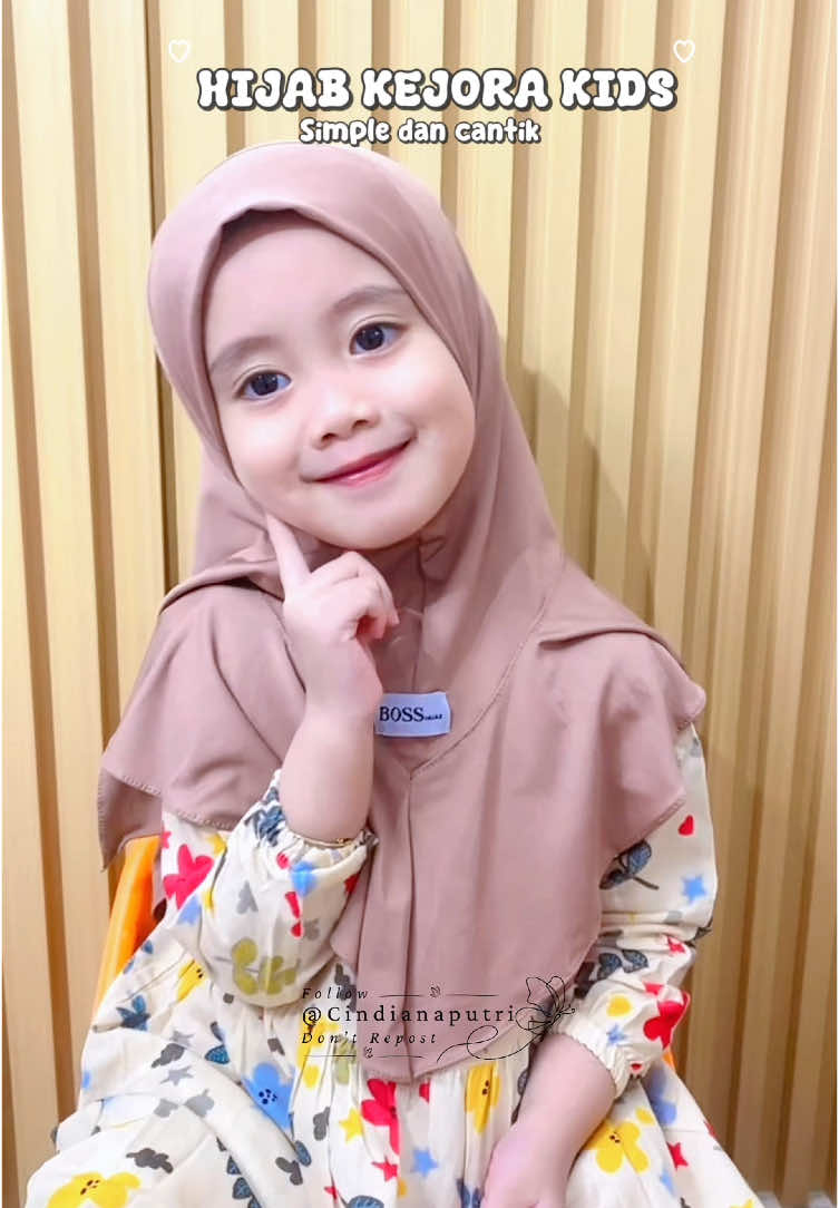 Hijab anak murce , ada aksen ruffle nya di dpn jd bkin cantiik 😍 #hijabanak #hijabanakmurah #hijabanaklucu #bosshijab #cuantanpabatas 