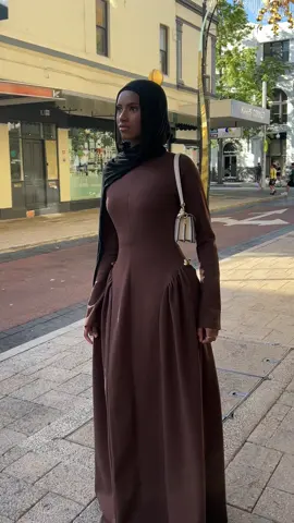 Sneak peak of Bedya in Mocha 🤎- launching February 13th on classiquecollection.co  #fyp #fashiontiktok #modesty #muslimtiktok 