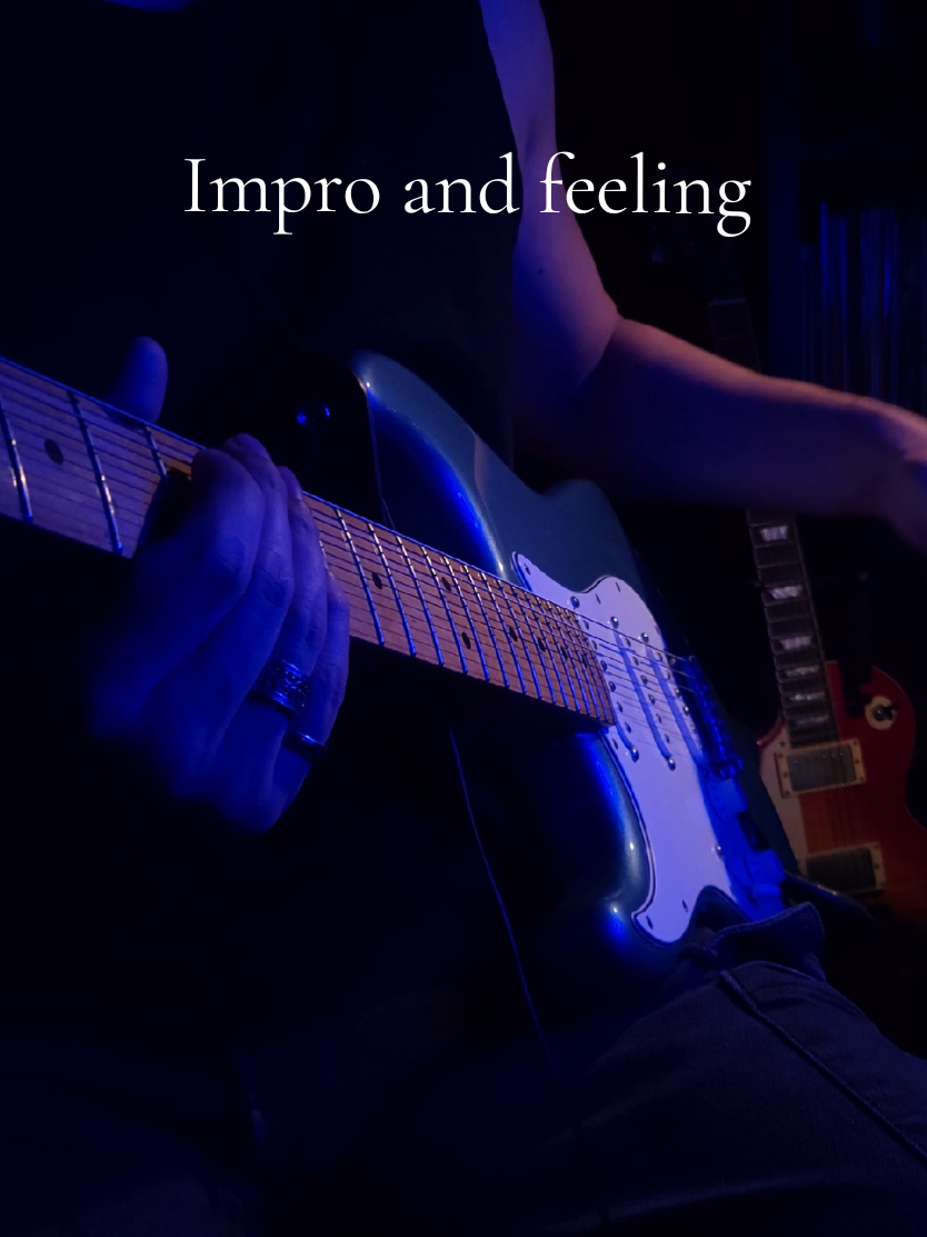 ⚠️ le son a été remplacé, je repost demain ⚠️ | Impro and feeling 🎼🖤 | #improvisationguitar #Blues  #guitarimprovisation #freedom 