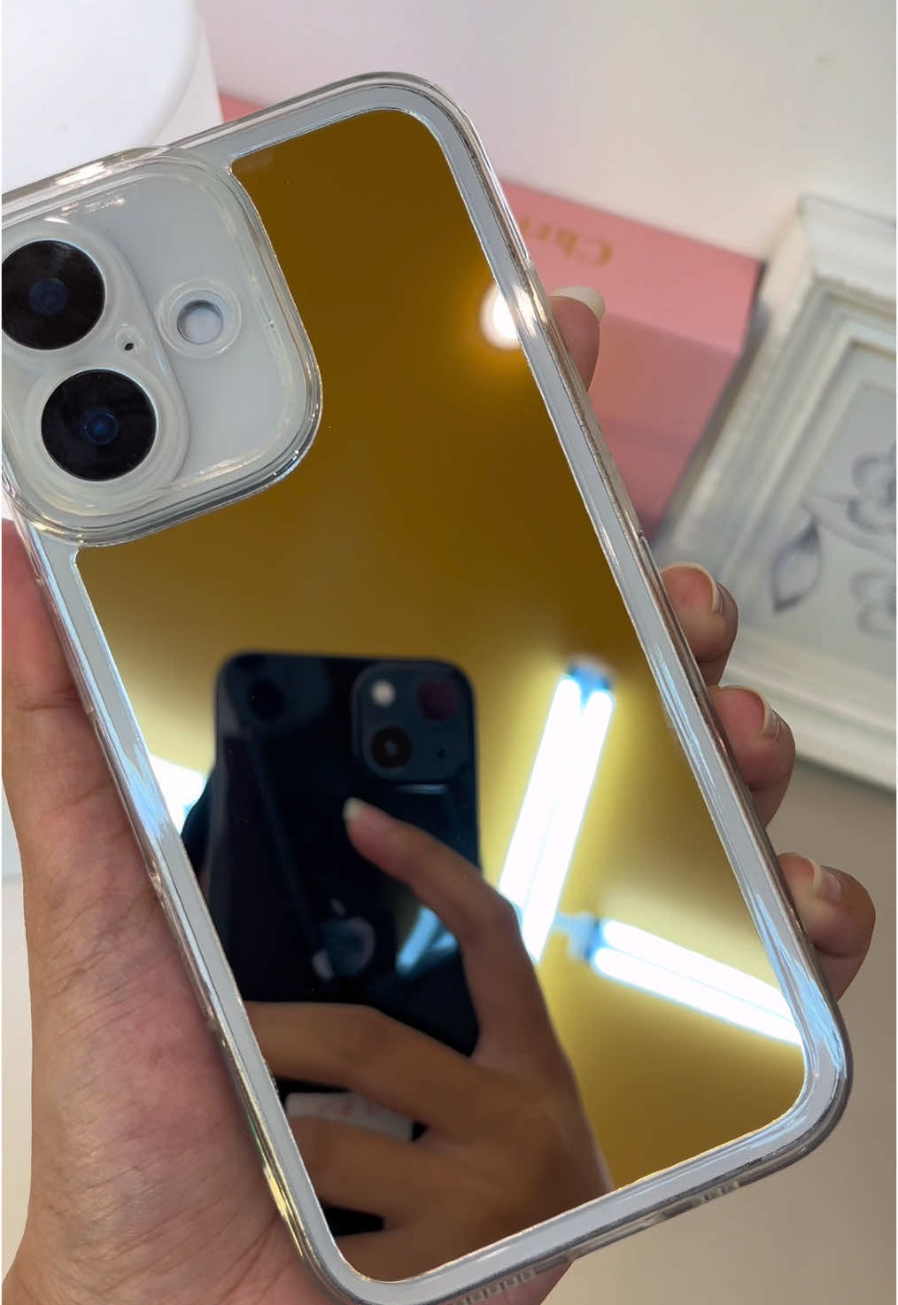 Mirror Case ada untuk semua type HP‼️‼️#fyp #rekomendasicase #cermin #mirror #casing #casehp #casepremium #racuntiktok 