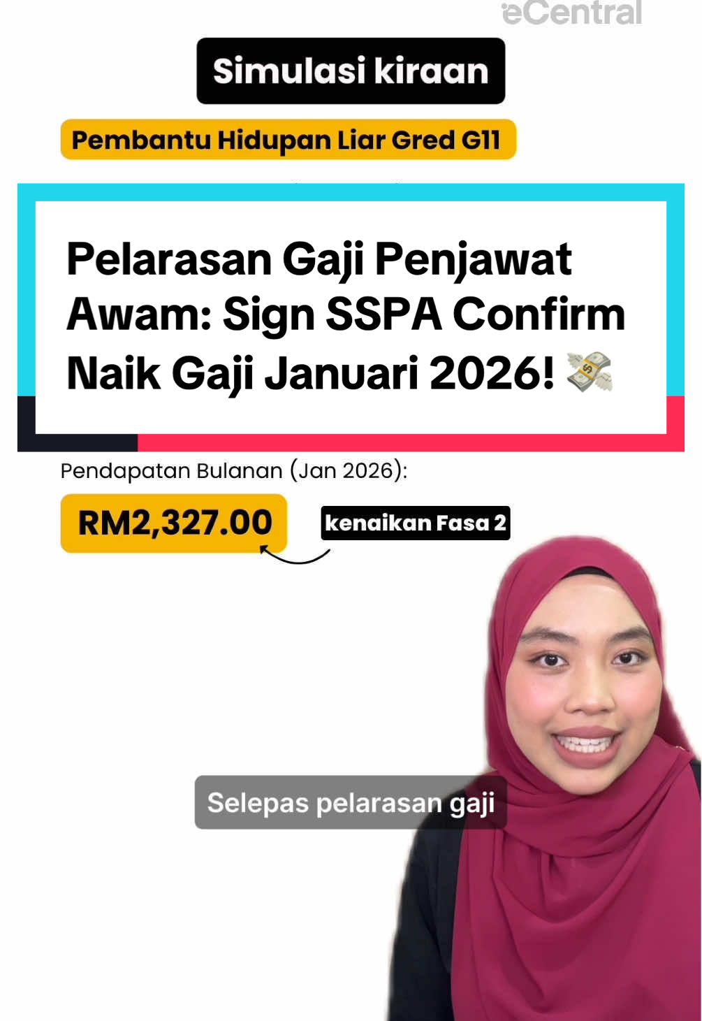Pelarasan gaji penjawat awam Fasa 2 akan dilaksanakan Januari 2026 akan datang. Mesti penjawat awam tak sabar tunggu kenaikan gaji tahun depan kan? #pelarasangaji #pelarasangajipenjawatawam #pelarasangajisspa #kenaikangaji #kenaikangajipenjawatawam #sistemsaraanperkhidmatanawam 