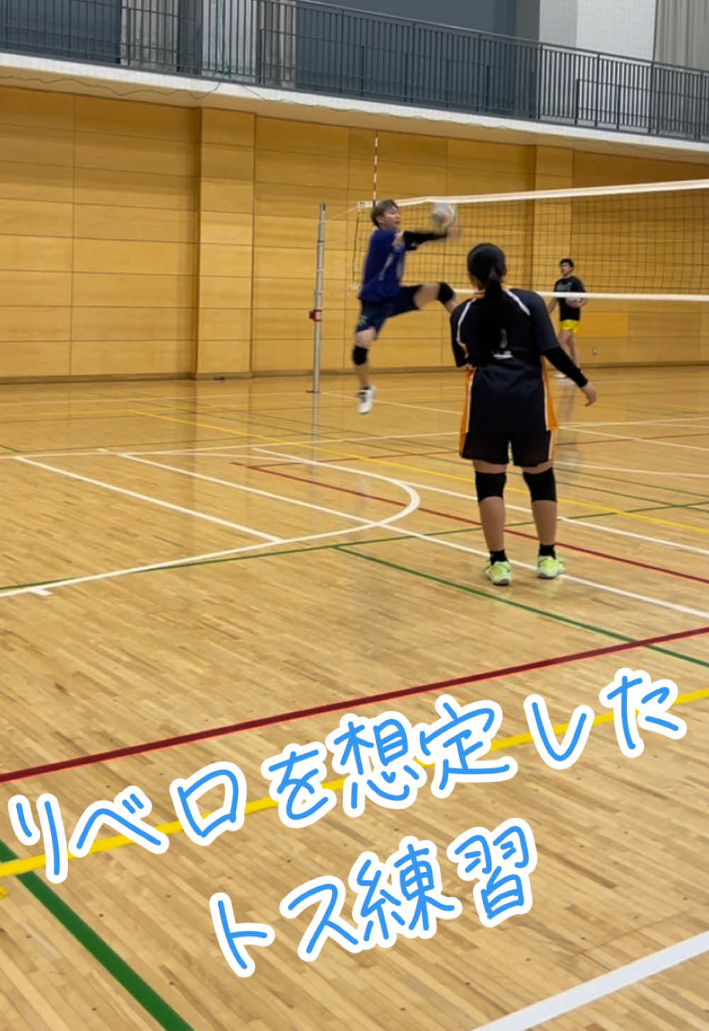 アドバイスください🙇‍♀️アンダーのトスめっちゃ難しい。リベロのみなさんいつもありがとうございます。 レシーブ@いちか  スパイク@てんぴー @じん🦖💛  #バレーボール #volleyball #voleibol #pallavolo #ハイキュー  @けいる🐱🏐 @たつ🐉👶🏻🏐 @みゆ🐰ྀི🤍 @JUN🐶⚒🏐🥎 @ななみ🐿️🏐 @なおや🦩✌️ 