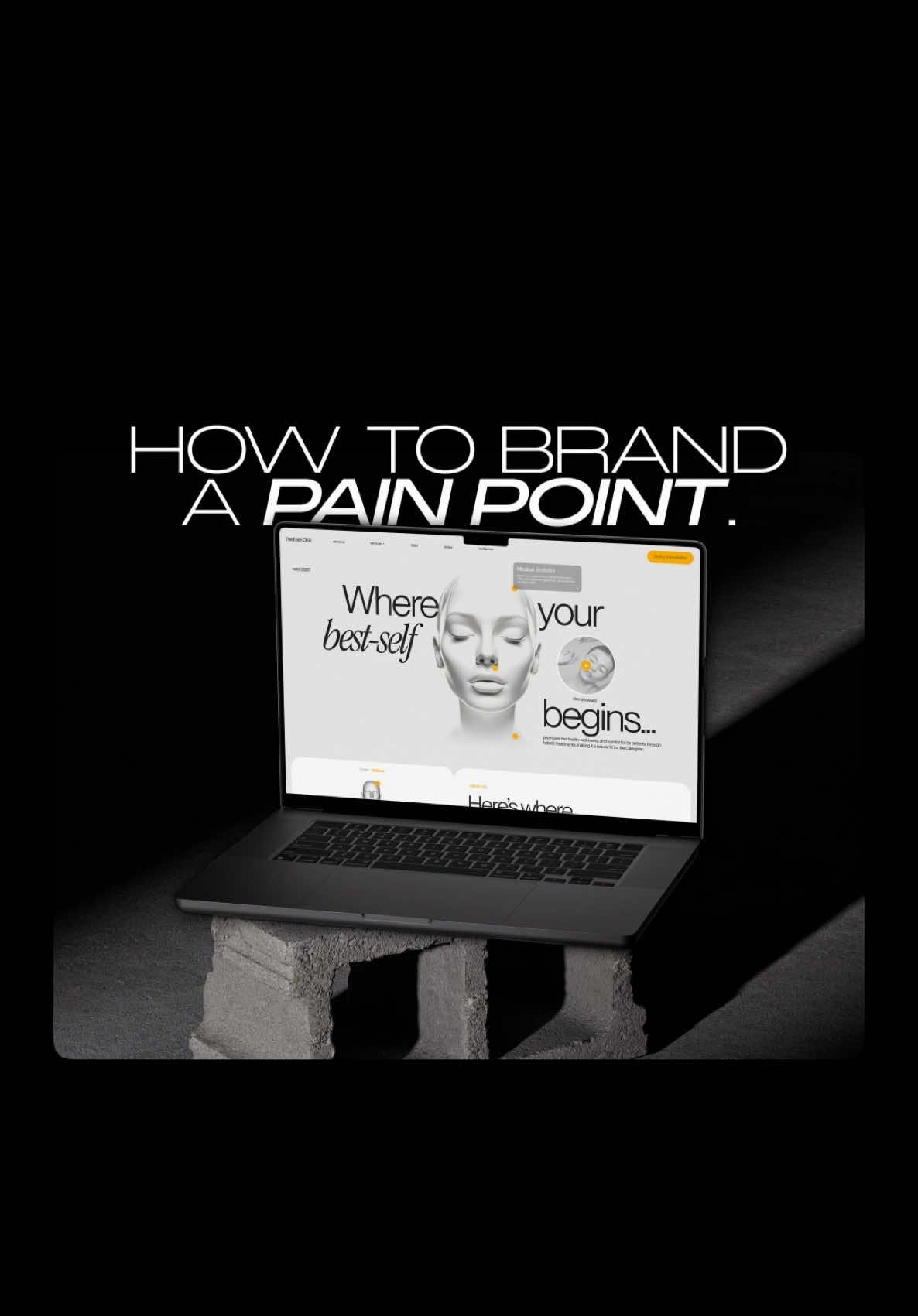 How to Brand a Pain Point 🎯 Most B2C brands are average, and average is costly—you’re easily forgotten. That’s why we helped The Eram Clinic, a dentistry and medical aesthetic brand, stand out. Through discovery and strategy, we built a brand that provides high-quality, personalized treatments for high-net-worth individuals who value premium care and transformative results. The Eram Clinic’s story? Bringing out the best in people and destroying insecurities. With a Caregiver brand personality—selfless, caring, nurturing—we extended this narrative across every touchpoint: from business cards to billboards, social media to WebFlow. It’s about aligning the brand with people’s desires to feel confident and seen. Brands shouldn’t aim to be better—they should aim to connect. Real branding tells a story that resonates and inspires loyalty.  Why blend in when you can stand out?  Want to build a brand premium brand? Book a call using the link in bio  Follow for more value! 🚀
