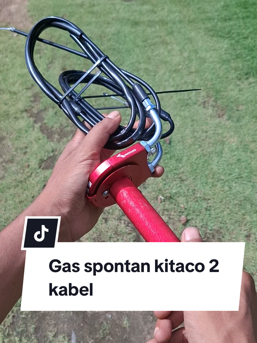 Gas spontan kitaco 2 kabel selongsong gas bisa dilepas #gasspontan #gas spontan 2 kabel rcb aerox #gasspontankitaco #kitaco #gasspontanktc #gasspontan2kabel #fyp #fy #fypage #tiktokviral 
