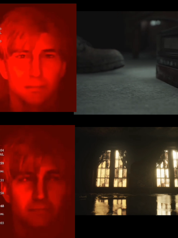 A face de James muda na tela de salvamento após assistir a fita de vídeo  #fyp  #silenthill  #game  #silenthill2 