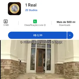 o cara ficou milionário kkkkkk #happynation #apps #1real #meme #humor #fyp 
