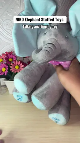 NIKO Elephant Stuffed Toys #elepanttoy #talkingelephant #squishy #toys #kidstoys #stuffedtoys 