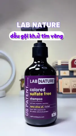 Bà nào hệ tóc t.ẩy nhuộm tham khảo em dầu này nhé  #LabNature #Colored #Daugoitim #nhuomtoc #lab #daugoilab #daugoilabnature #unboxing #viral #xuhuong #fypシ゚ 