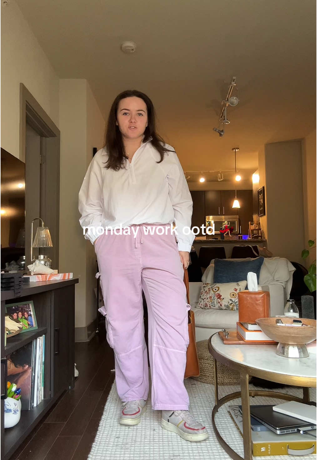 Work outfit that doubles as your childhood dance costume #OOTD #officeoutfit #officeoutfits #alo #midsize #midsizefashion @Alo Yoga  @Old Navy Official 