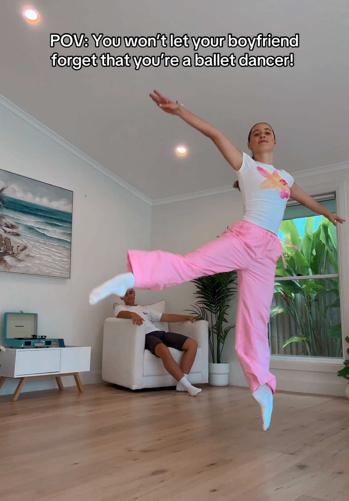 Who knew? 🩰🤔😅 #dance #viral #couple #ballet 