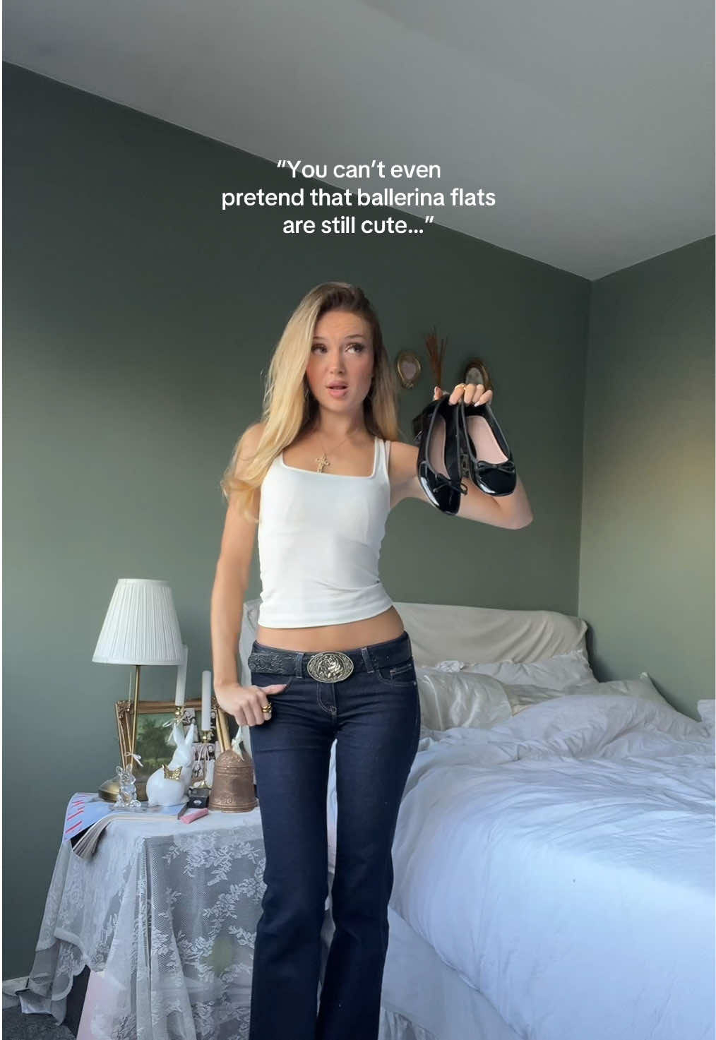 I will forever love wearing ballet flats <33 #balletflats #flats #styleinspo #styleideas #fyp