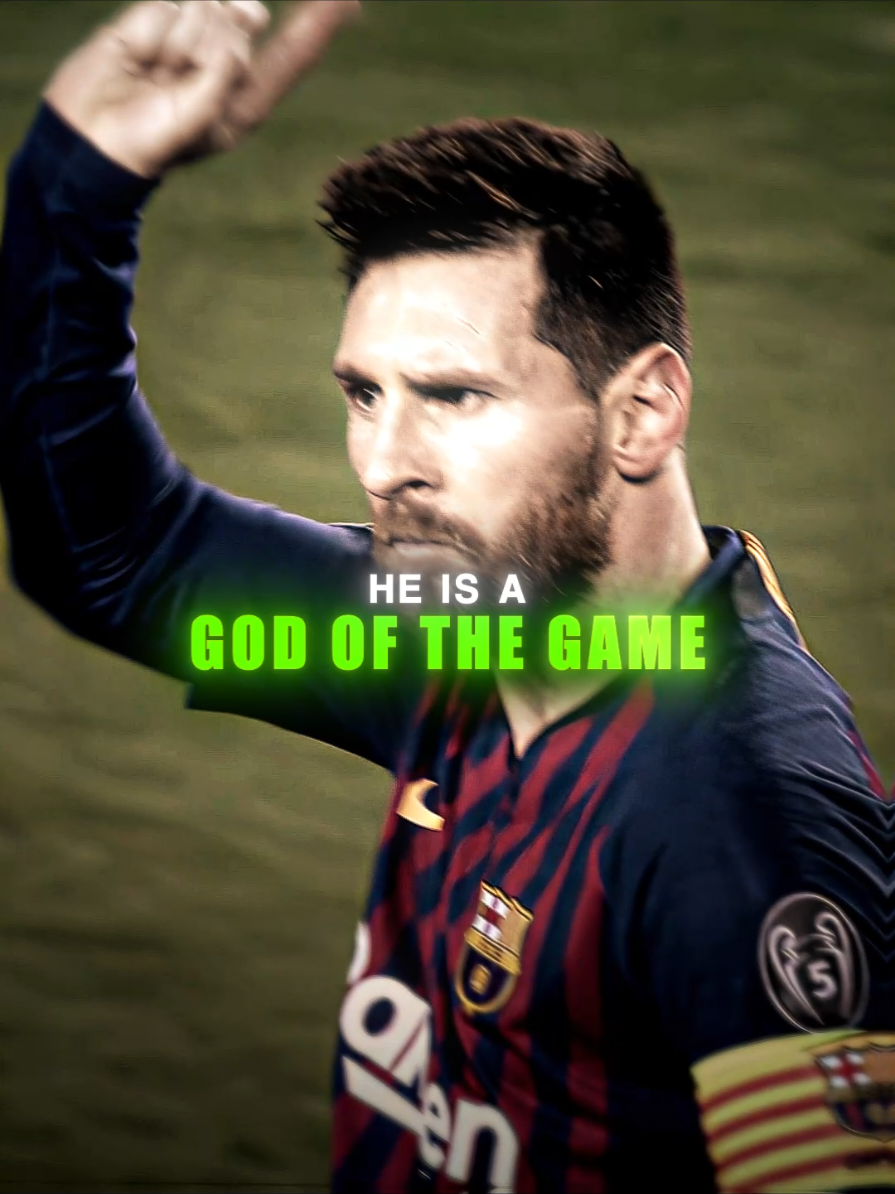 GOD OF THE GAME ☠️ #messi #fyp #football #quality #edit #aftereffects 