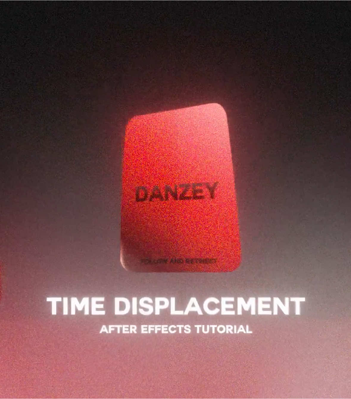 How to use Time Displacement in After Effects! #fyp #aftereffects #edit #edits #motion #motiongraphics #afterfx #ae 