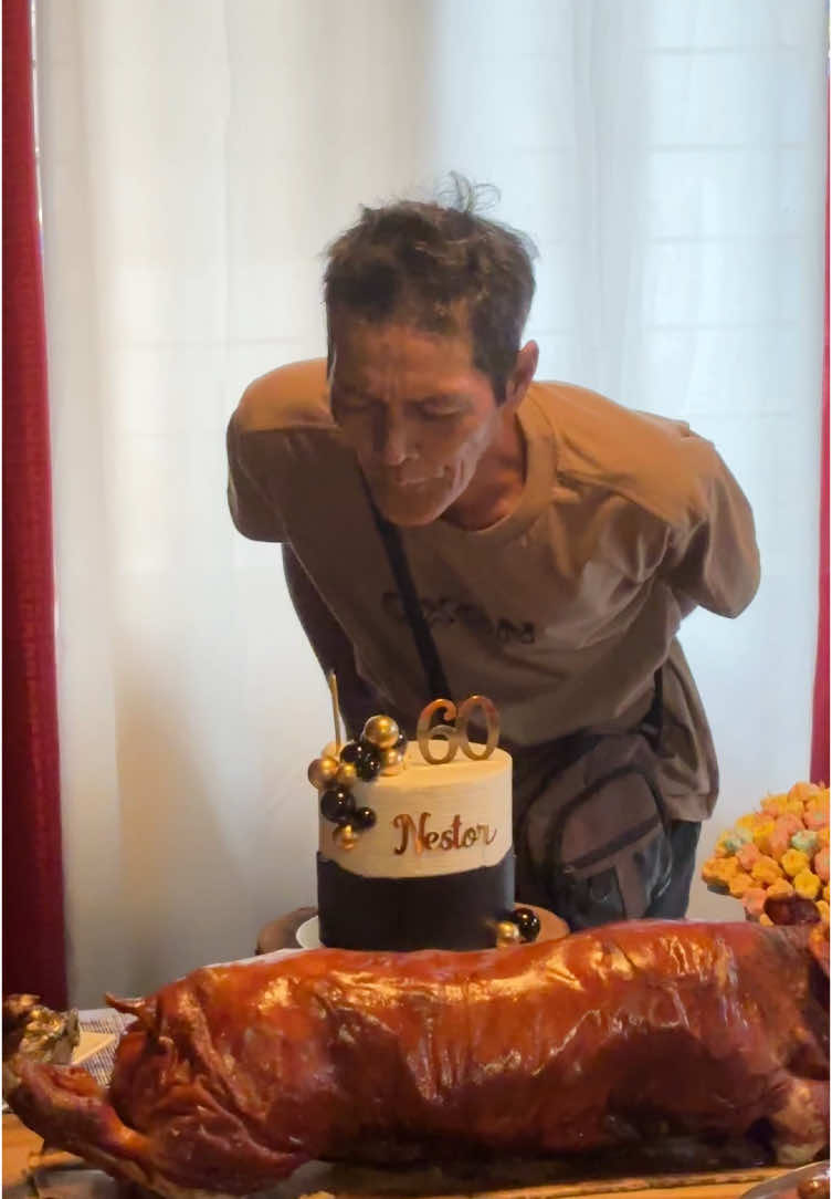 Surprise 60th Birthday Celeb for Papa 🎉 He didn't want any fancy celebration kay pusoy pa daw 😅 But there's no way we could let this milestone pass without celebrating him! 🥹 Happy Birthday, Pa! Salamat sa imong tanang sakripisyo og gugma! 🙌🏻🫶🏼