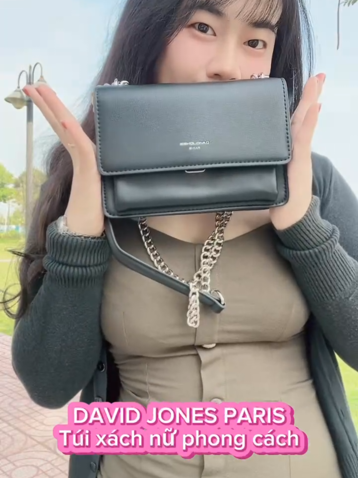 Túi xách nữ phong cách #tuixachnu #tuideocheo #davidjonesparis 
