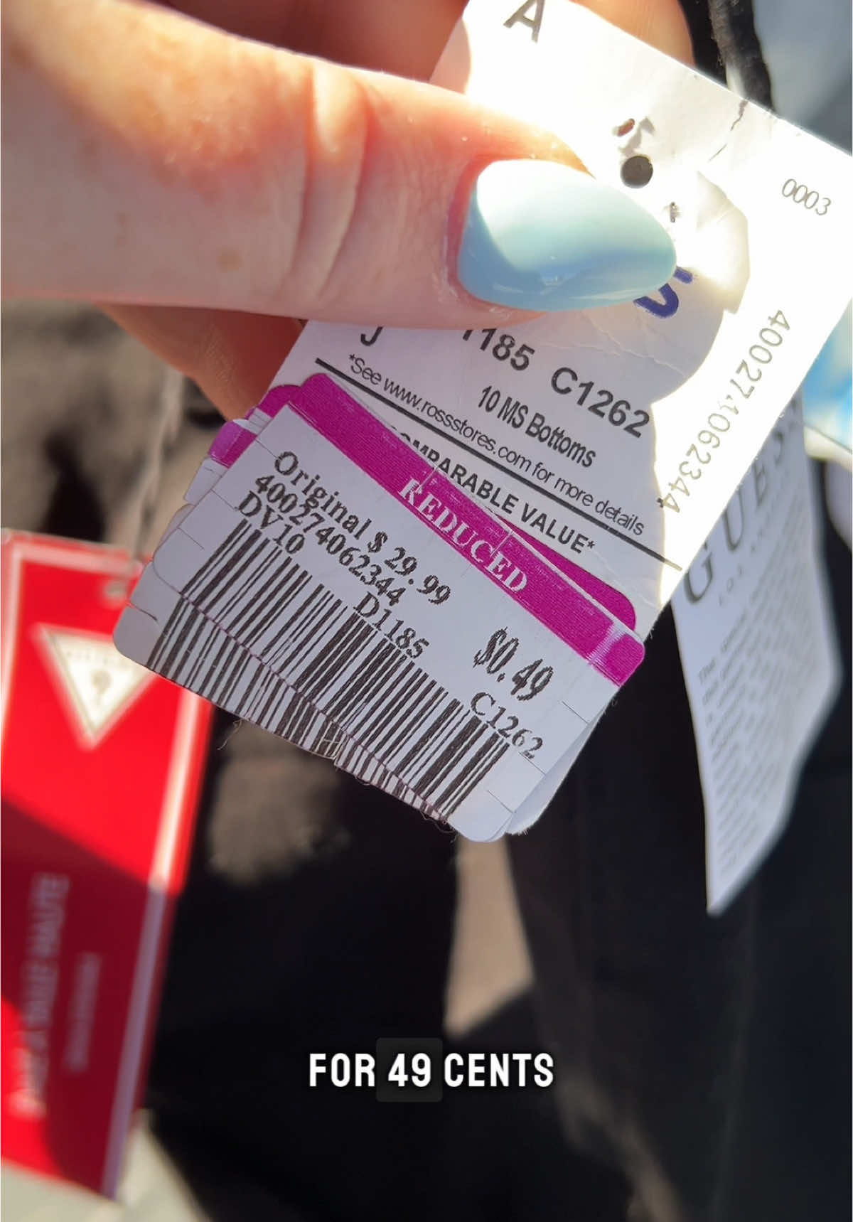 TODAY IS THE DAY! ROSS $0.49 TAGS HAVE ARRIVED! I hope ya’ll listened to me instead of the comments saying I was wrong 🤣  