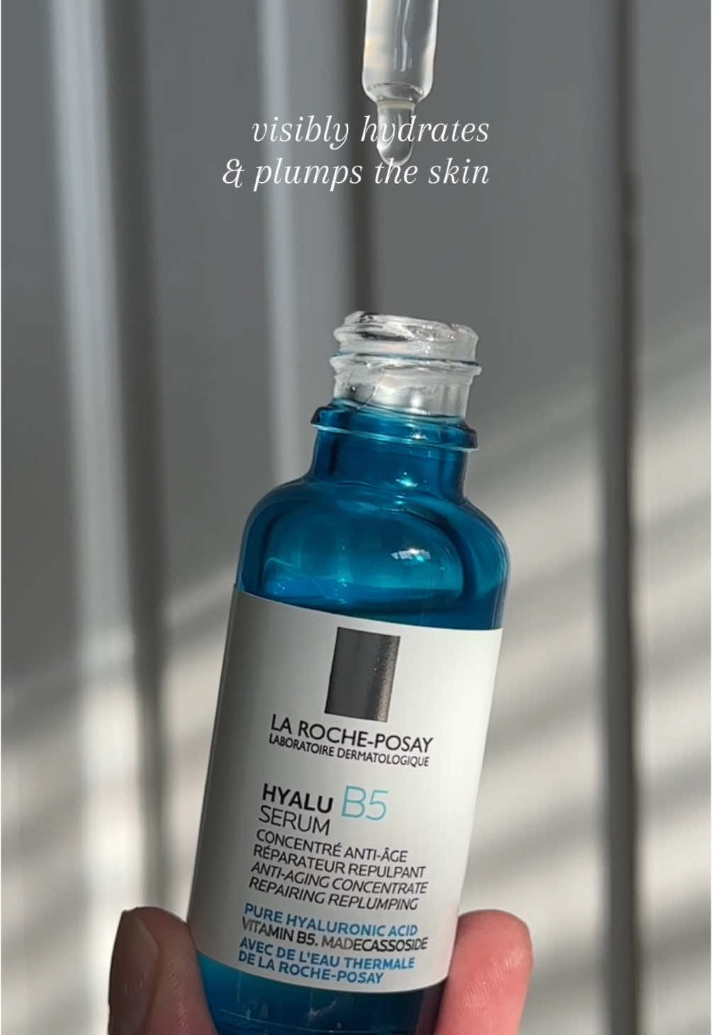 Hyalu B5 Serum is our go-to serum this winter to keep our skin plump & hydrated!​ #larocheposay #hyalub5 #hyaluronicacid #serum #skintok 