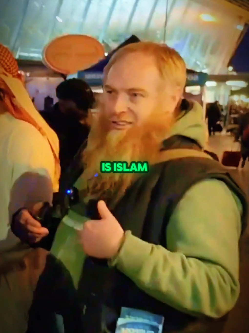 They come all brave but when you question them they want to run away #muslim #islam #religion #islamic_video #dawah 