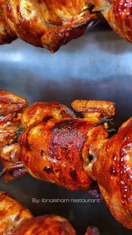 سر الطعم الأصلي 🔥🍗 فراخ شواية على الماكينة، المشوية بحب لتكون على مزاجك🧡 #مطعم_ابن_الشام #مصر #القاهرة #السوق_الشرقي #مكملين_بيكم #ثقتكم_في_مكانها #فراخ #شواية 