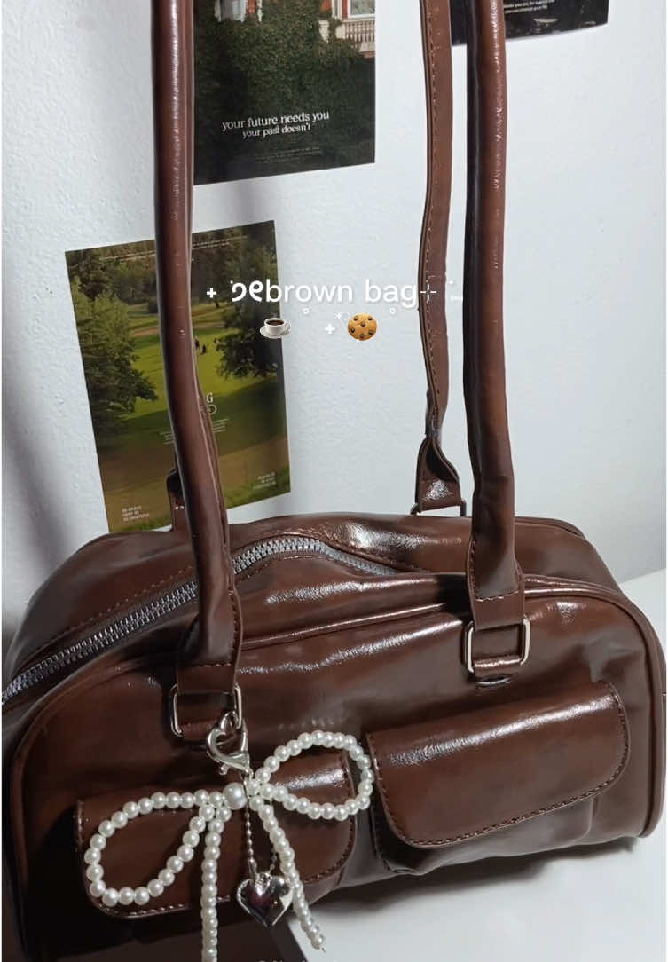 กระเป๋าสีน้ำตาลกาแฟ🤎ที่สวยมากกก ปีนี้สีน้ำตาลกำลังมาแรง #กระเป๋าสีน้ําตาล #กระเป๋าสะพายไหล่ #กระเป๋า #กระเป๋าผู้หญิง #กระเป๋าแฟนชั่น #กระเป๋าสะพายข้าง #กระเป๋าหนังสีน้ําตาล #ป้ายยากระเป๋า #กระเป๋าสไตล์เกาหลี 