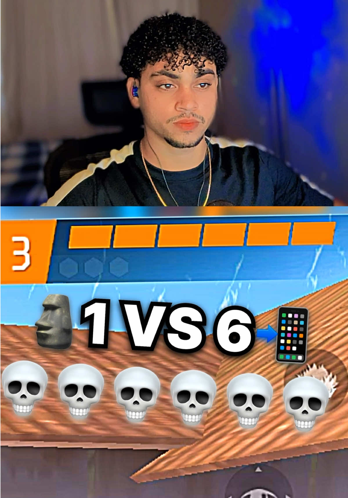 1 VS 6 FIÑO🗿🫱🏽‍🫲🏾 #freefire 