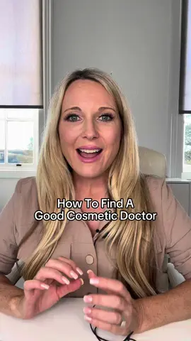 How to find a Cosmetic Doctor that you can trust👩‍⚕️ #skincaretruth #aesthetics #healthyskin