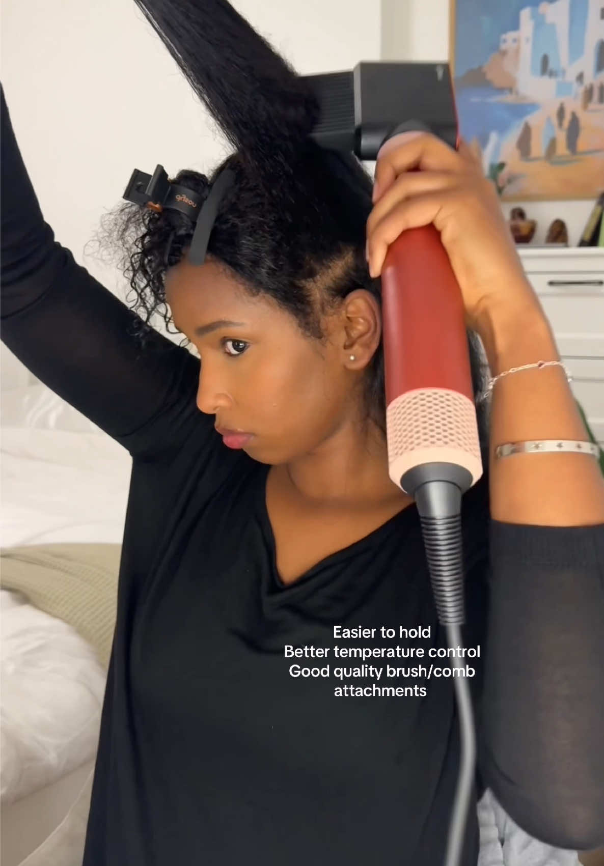 The best thing I got for my hair last year ⭐️ this is the version for coily/curly hair types @Dyson UK  #HairTok #curlyhairjourney  #healthyhairtips  #haircareroutine  #naturalhairuk  #curlyhairuk #FrizzFreeHair #beautytokuk 