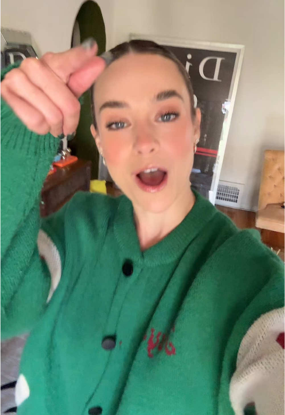 “What does peach honey feel like?” Me: