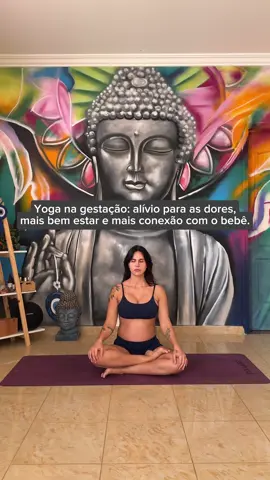 Posturas para ajudar as gravidinhas na gestação, aliviando as dores, trazendo mais flexibilidade e ajudando a relaxar. 🤰🏽🧘🏽‍♀️☺️ #gravida #gravidez #yoganagestacao #yoga 