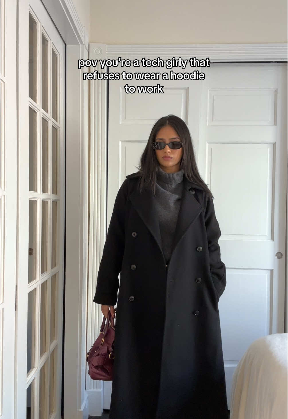 can we also start wearing suits to the office please!!    #corporatelife #9to5 #corporategirlies #techgirl #corporateoutfit #officeoutfit #officefashion @Aritzia @madewell 