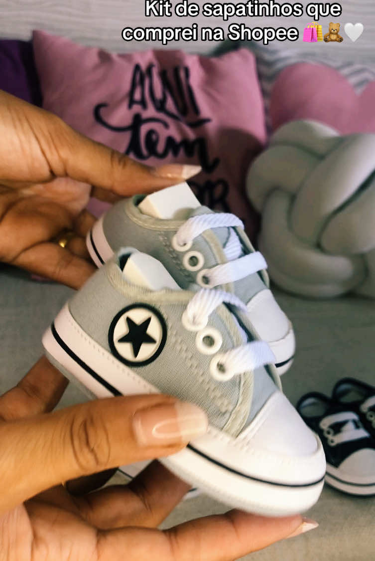 Te aguardo ansiosamente meu filho ! 🩷🩵 #enxoval #enxovaldebebe #comprinhasshopee 