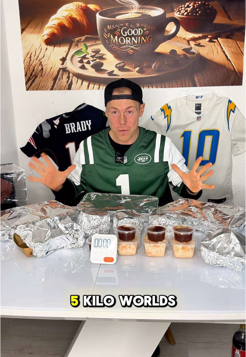 5Kg Food - Wills BBQ Super Bowl Challenge #bbq #SB #foodchallenge #smoker #meat #bigm 