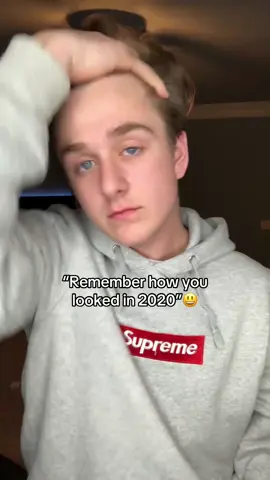 It’s the fake supreme hoodie for me #GlowUp 