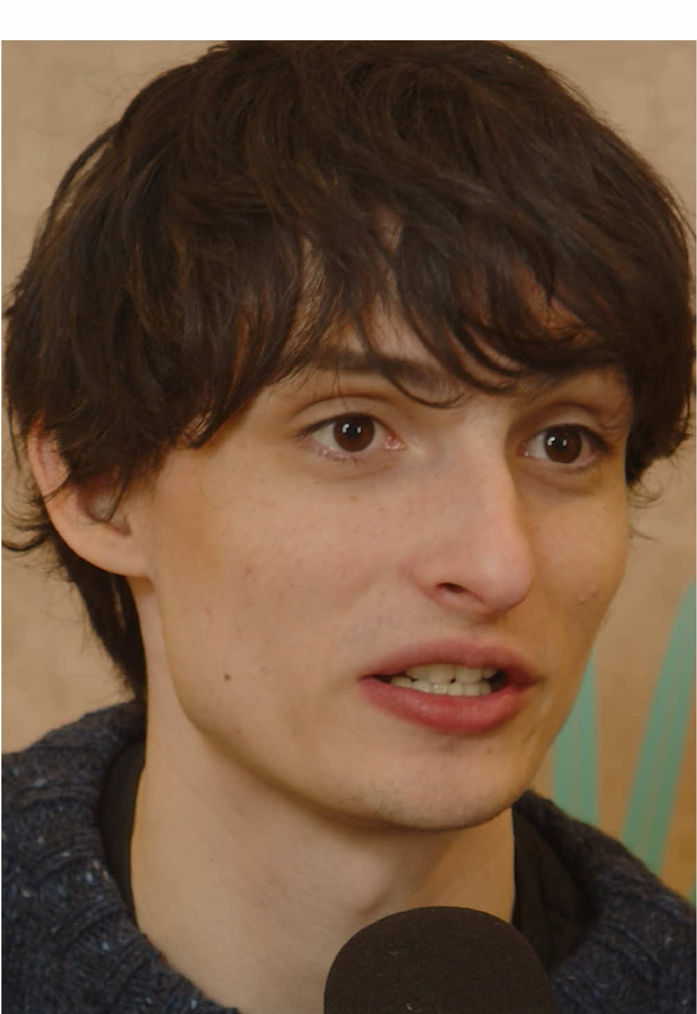 #FinnWolfhard recalls how it was emotional filming the final season of #StrangerThings but there's the pleasure of getting to re-experience it when it comes out, which he can relate to the #Sundance film he stars in 'The Legend of Ochi'