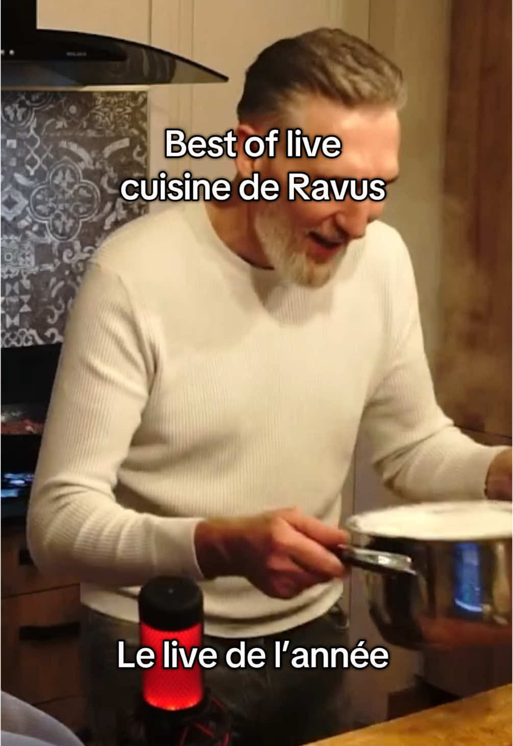 Les meilleurs moments du live de Ravus en cuisine #cuisine #ravus #clipsdetwitch 