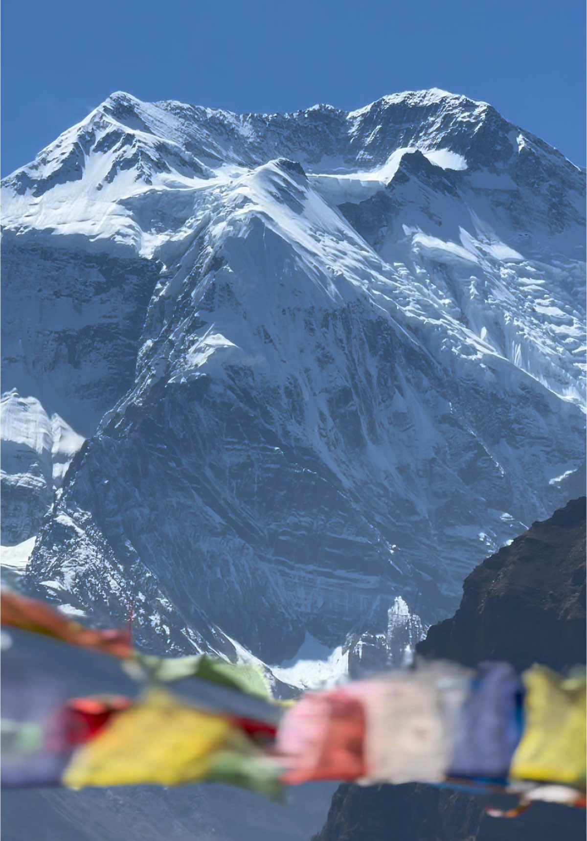 the most dangerous mountain in the world 💀 #annapurna #mountain #himalayas #nepal 